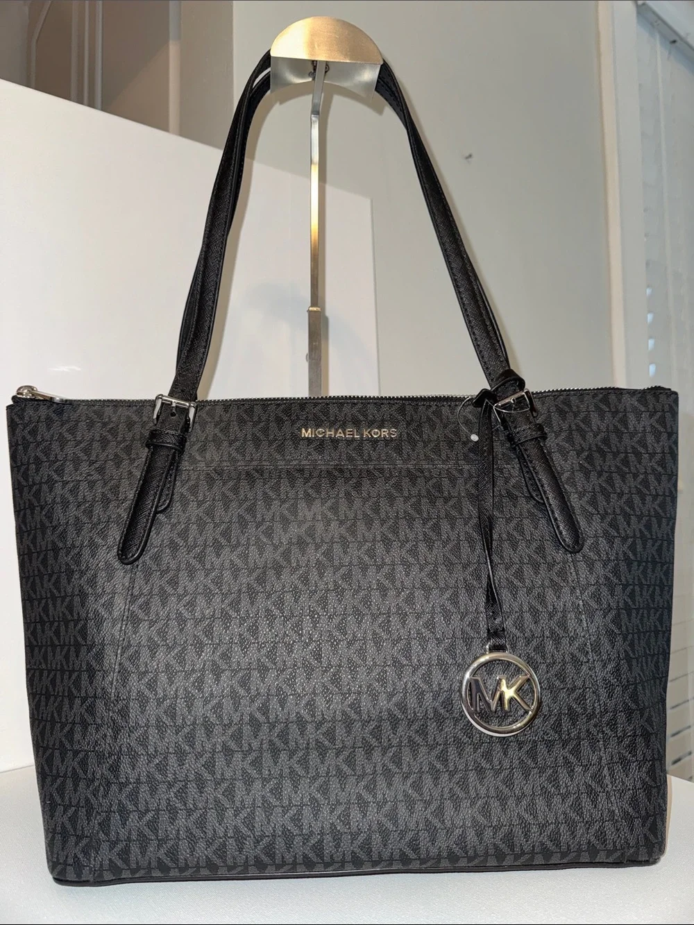 Michael Kors Ciara Signature Coated Canvas Tote